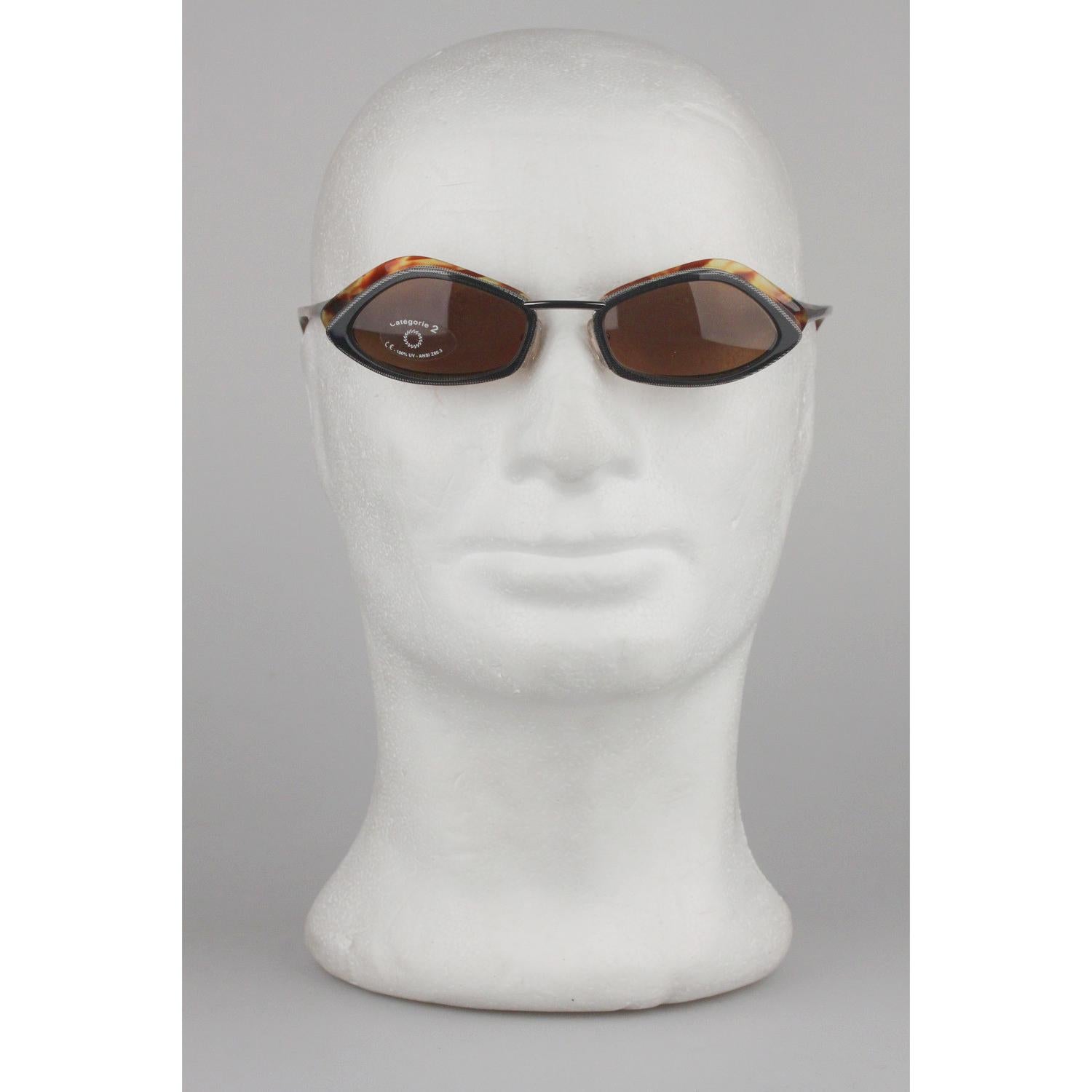 Alain Mikli Paris Vintage Sunglasses A0227-04 55mm New Old Stock In New Condition In Rome, Rome