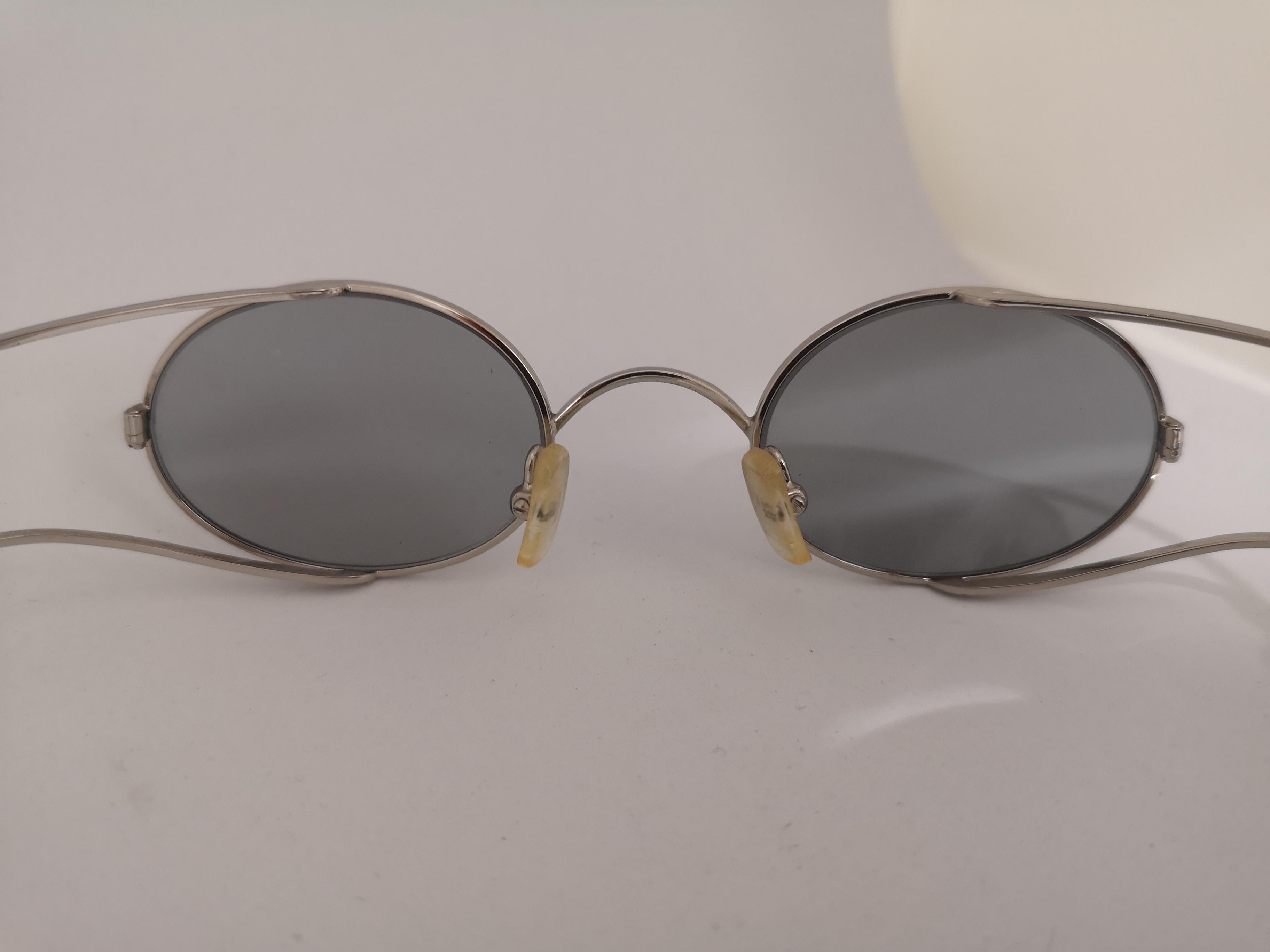 Gray Alain Mikli paris vintage sunglasses