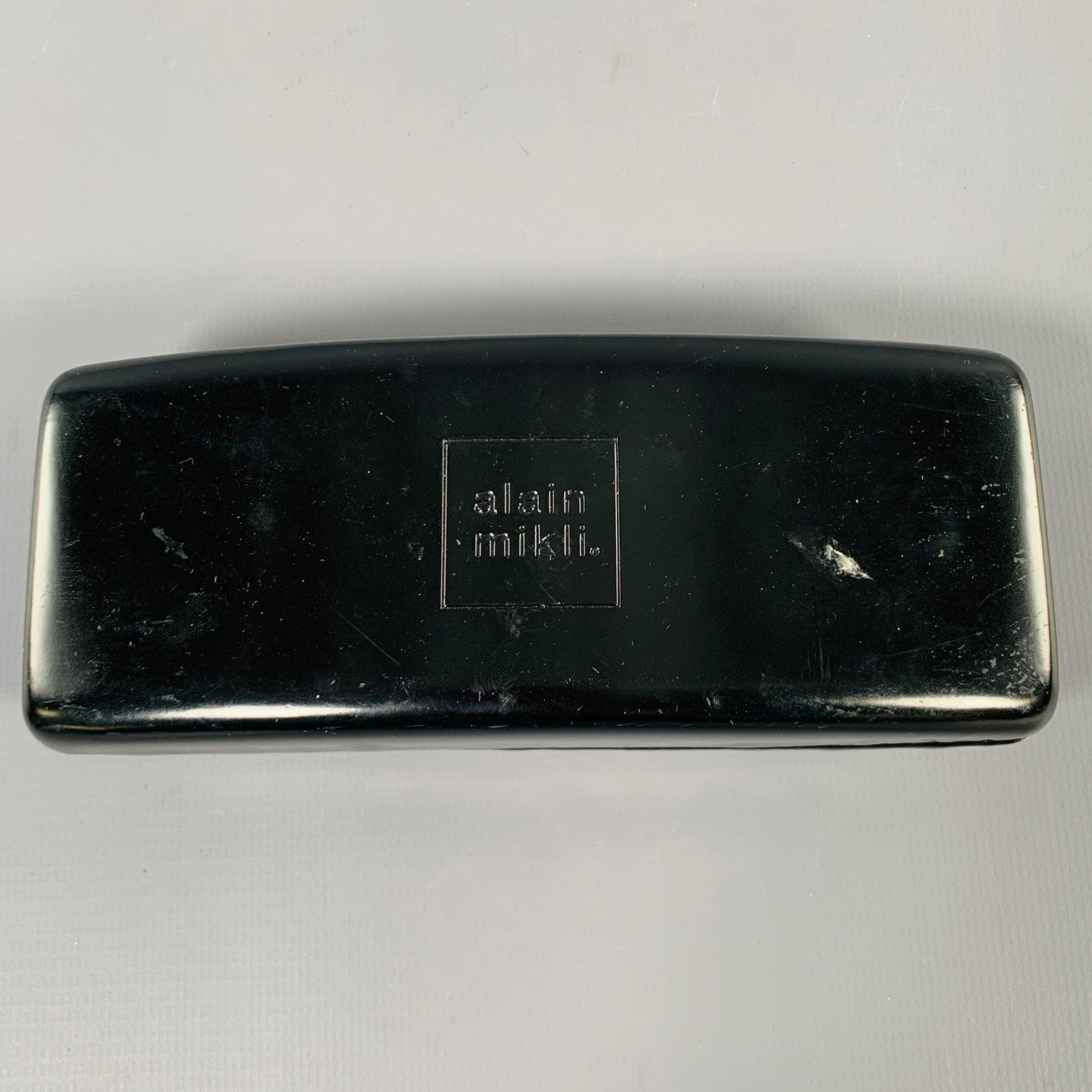 ALAIN MIKLI Red Metal Sunglasses For Sale 4