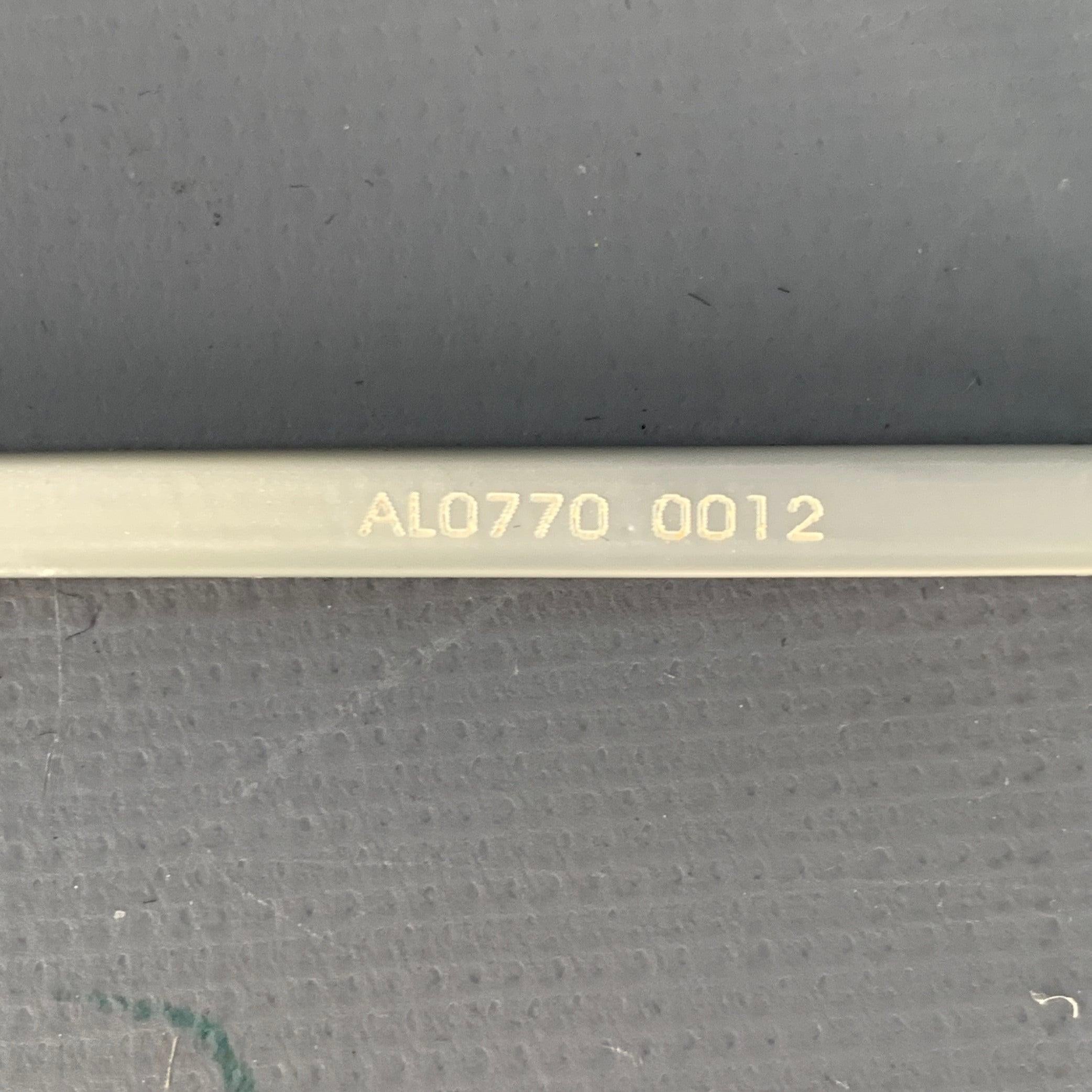 De los hombres ALAIN MIKLI Lentes de lectura de acetato metálico plateado en venta