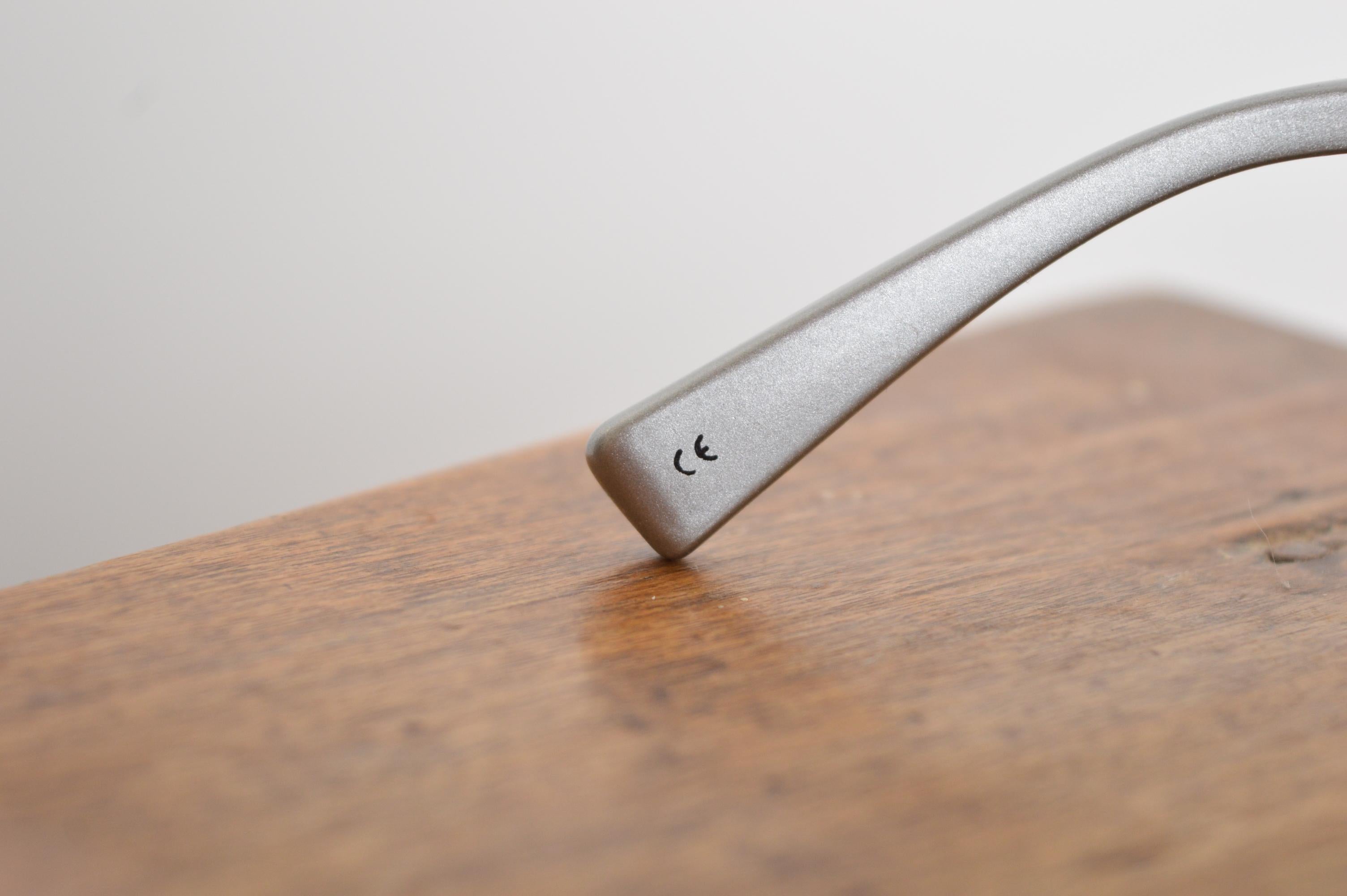 ALAIN MIKLI Persiana plateada vintage Gafas de sol Avant Guard Eyewear en venta 9