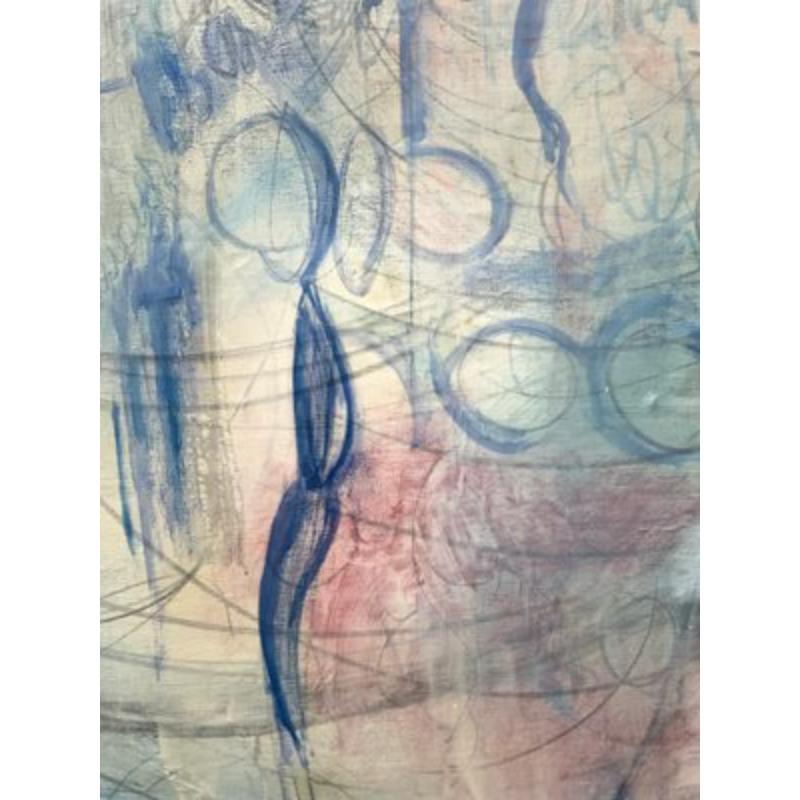 Alain Plocq, Pintura surrealista, Francia, Óleo sobre lienzo, años 80 en Bueno estado para la venta en Andrézieux-Bouthéon, FR