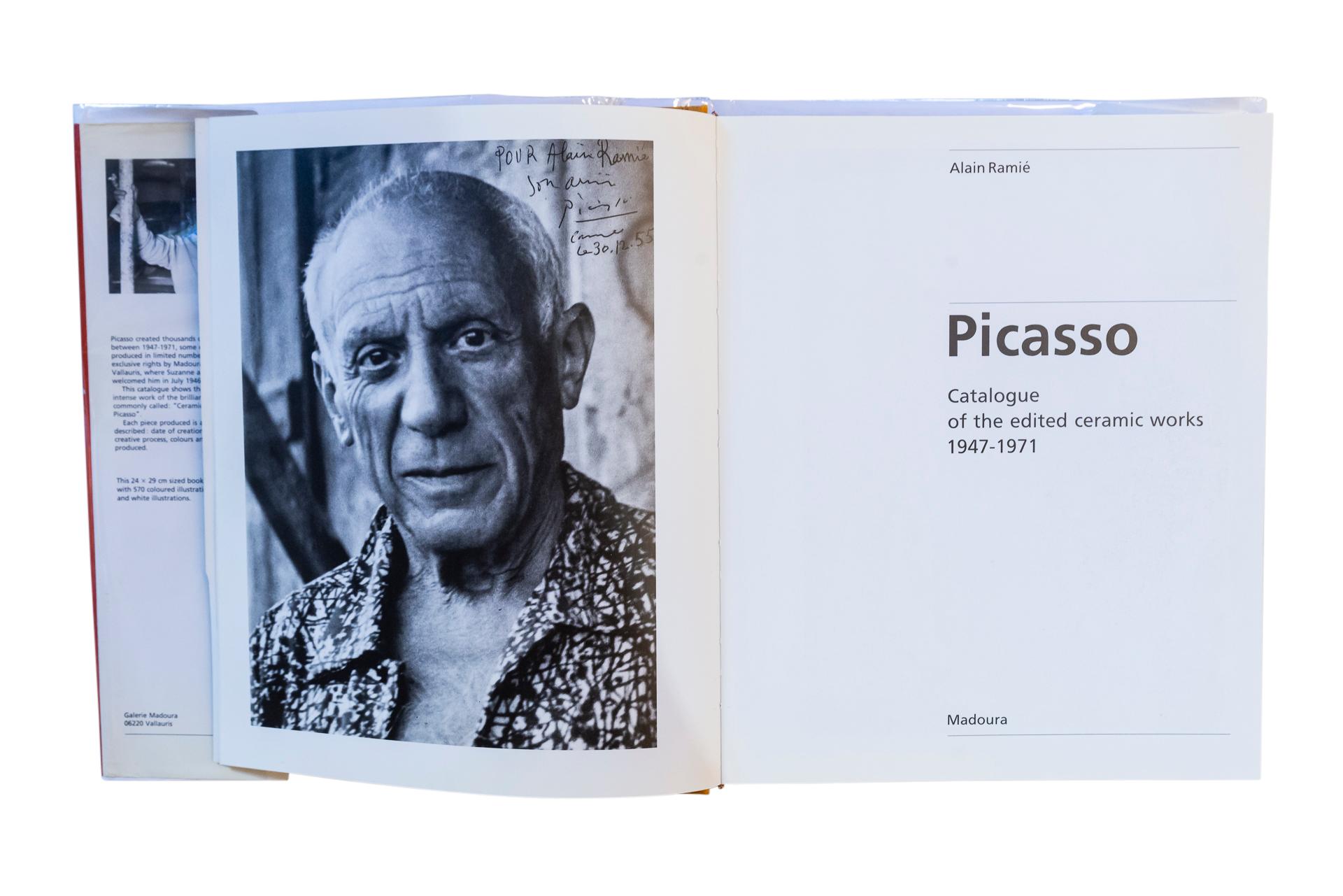 Mid-Century Modern Alain Ramié, Picasso Catalogue of the Edited Ceramic Works 1947-1971 For Sale