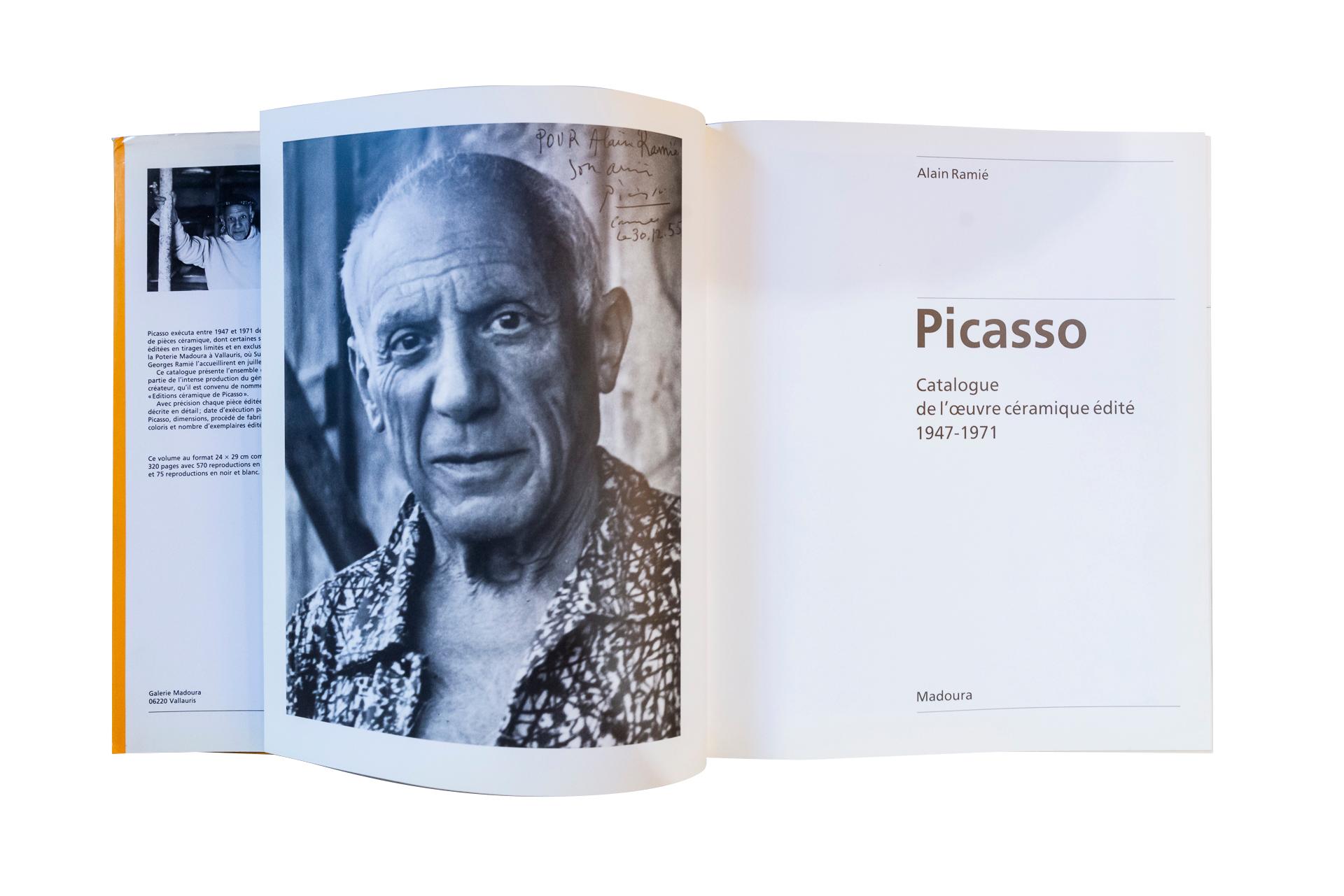 French Alain Ramié, Picasso: Catalogue of the Edited Ceramic Works, 1947-1971 For Sale