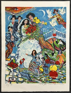 La Roue Qui Tourne 1999 Limited Edition Lithograph