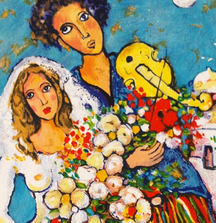 Mariage A Jérusalem - Print by Alain Raya Sorkine