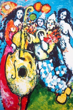 The Music Band - Original signierte Lithographie - 80 ex