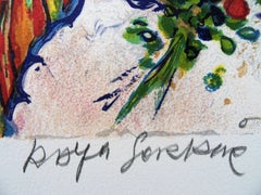 Wedding with a Candle - Original signed lithograph - 300 ex