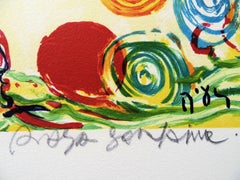 Wedding with Violin - Original signed lithograph - 300 ex