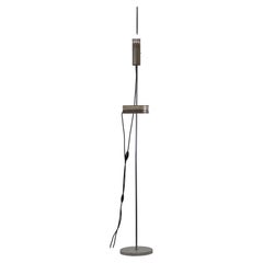 Alain Richard A14 Floor Lamp, Marble & Chrome, French Design, 1958