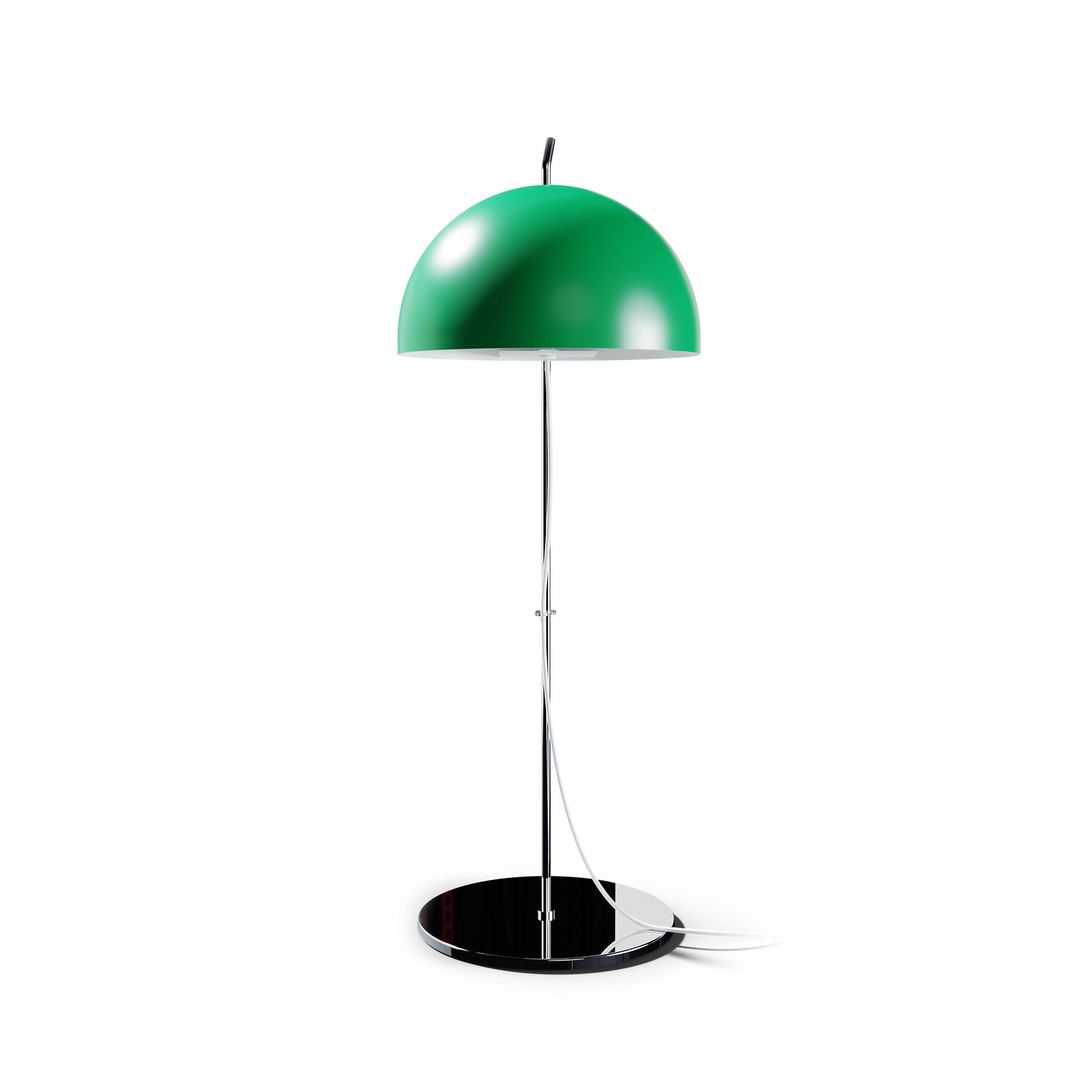 French Alain Richard 'A21' Desk Lamp in Green for Disderot For Sale