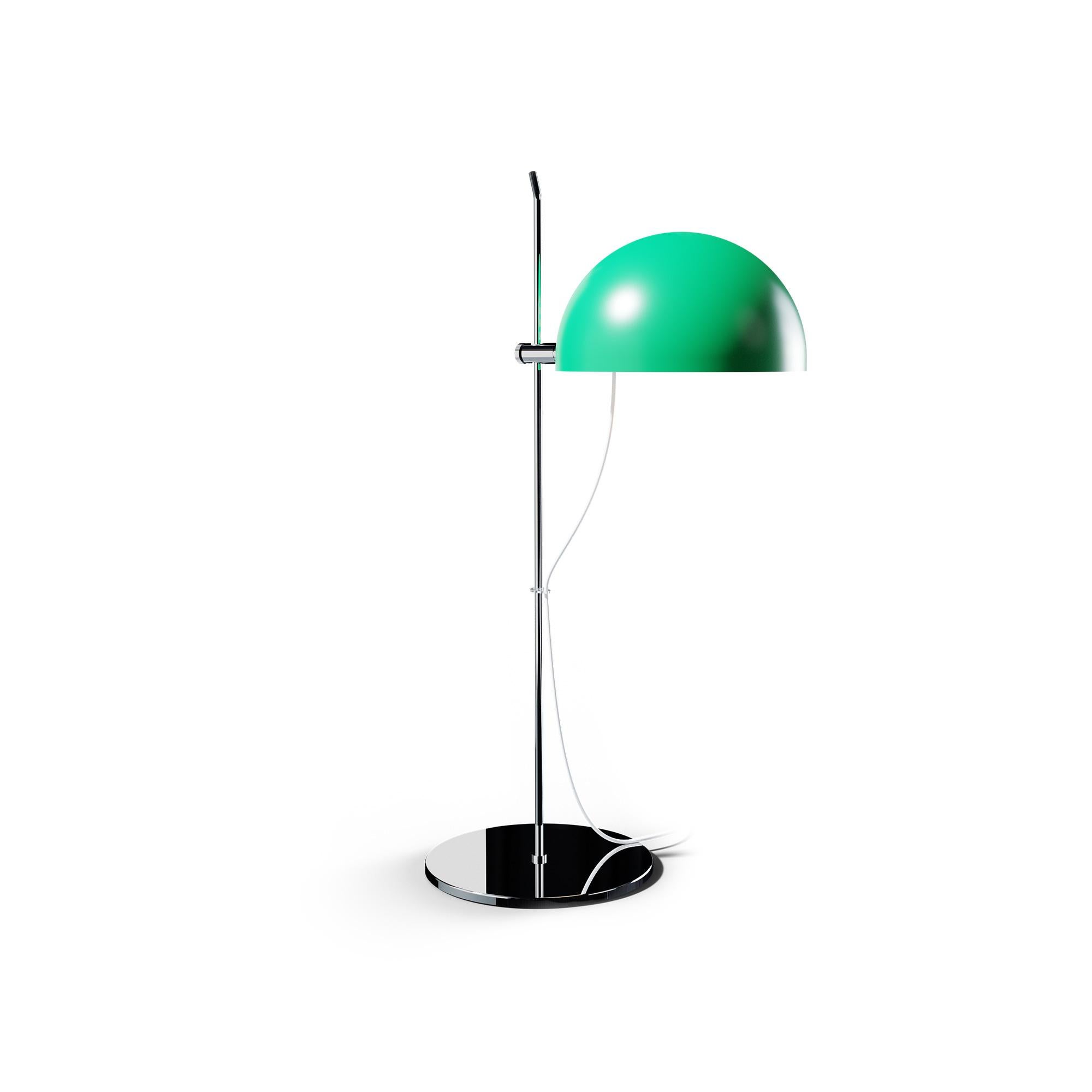 Schreibtischlampe „A21“ von Alain Richard für Disderot, Weiß im Angebot 4