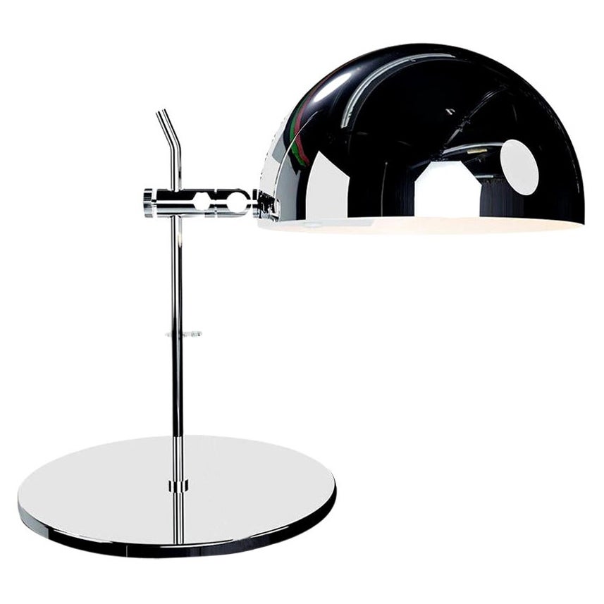 Lámpara de mesa «A22» de Alain Richard, en cromo, para Disderot en venta