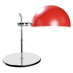 Lampada da scrivania 'A22' di Alain Richard in rosso per Disderot