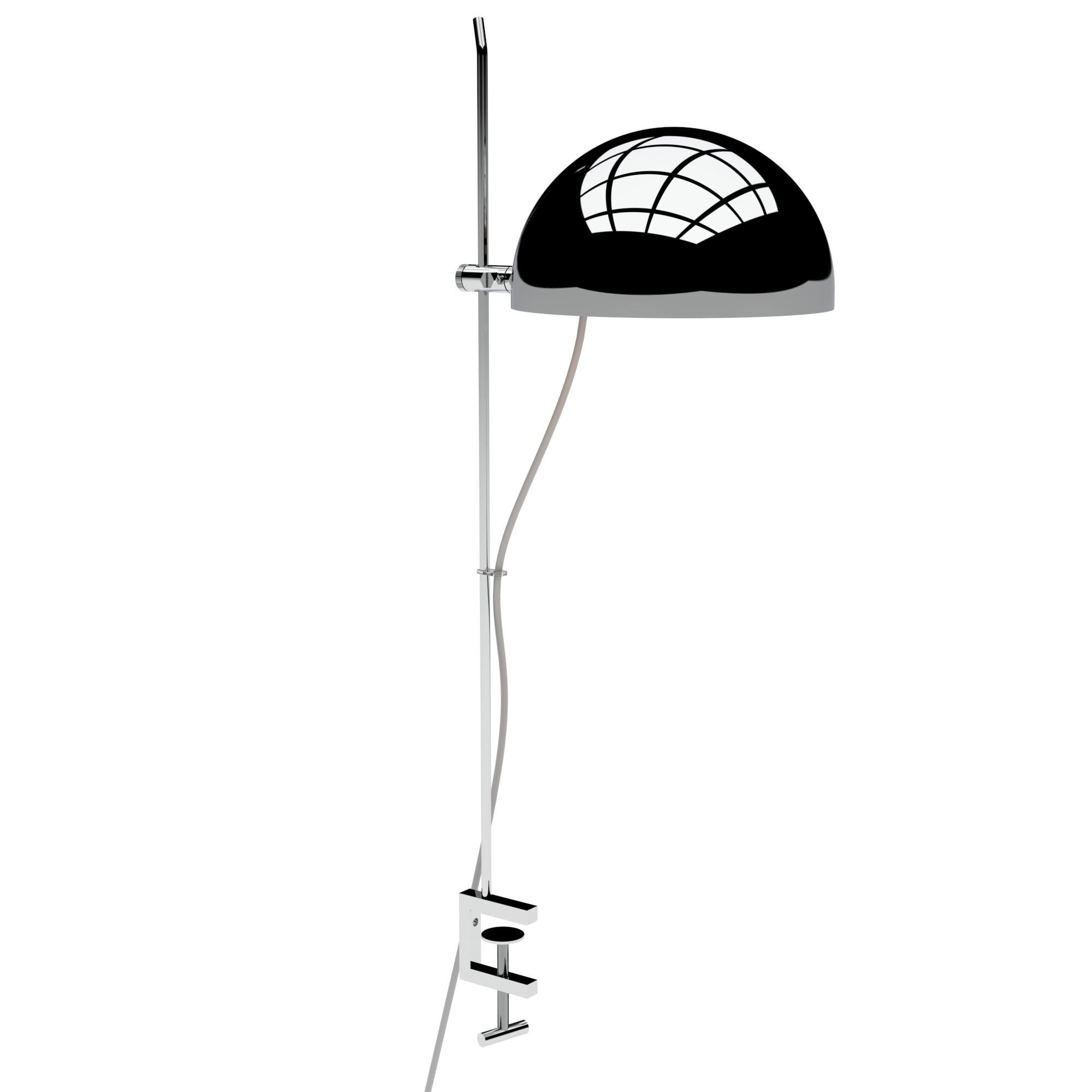 Mid-Century Modern Alain Richard 'A22f' lampe à pampilles en chrome pour Disderot en vente