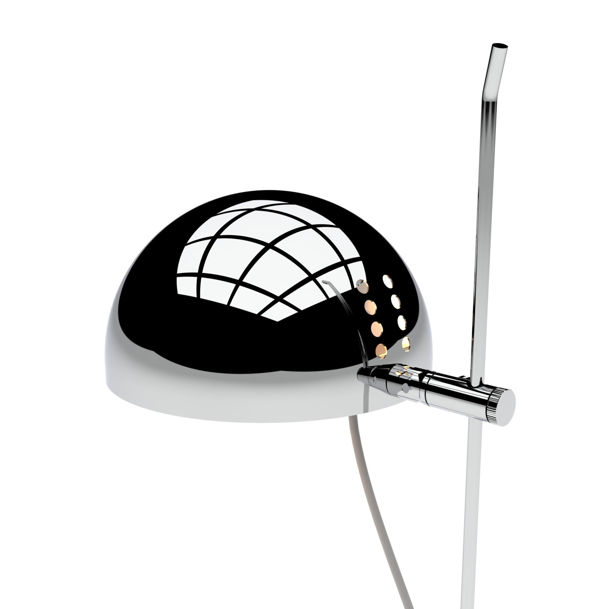 French Alain Richard 'A22f' Task Lamp in Chrome for Disderot For Sale