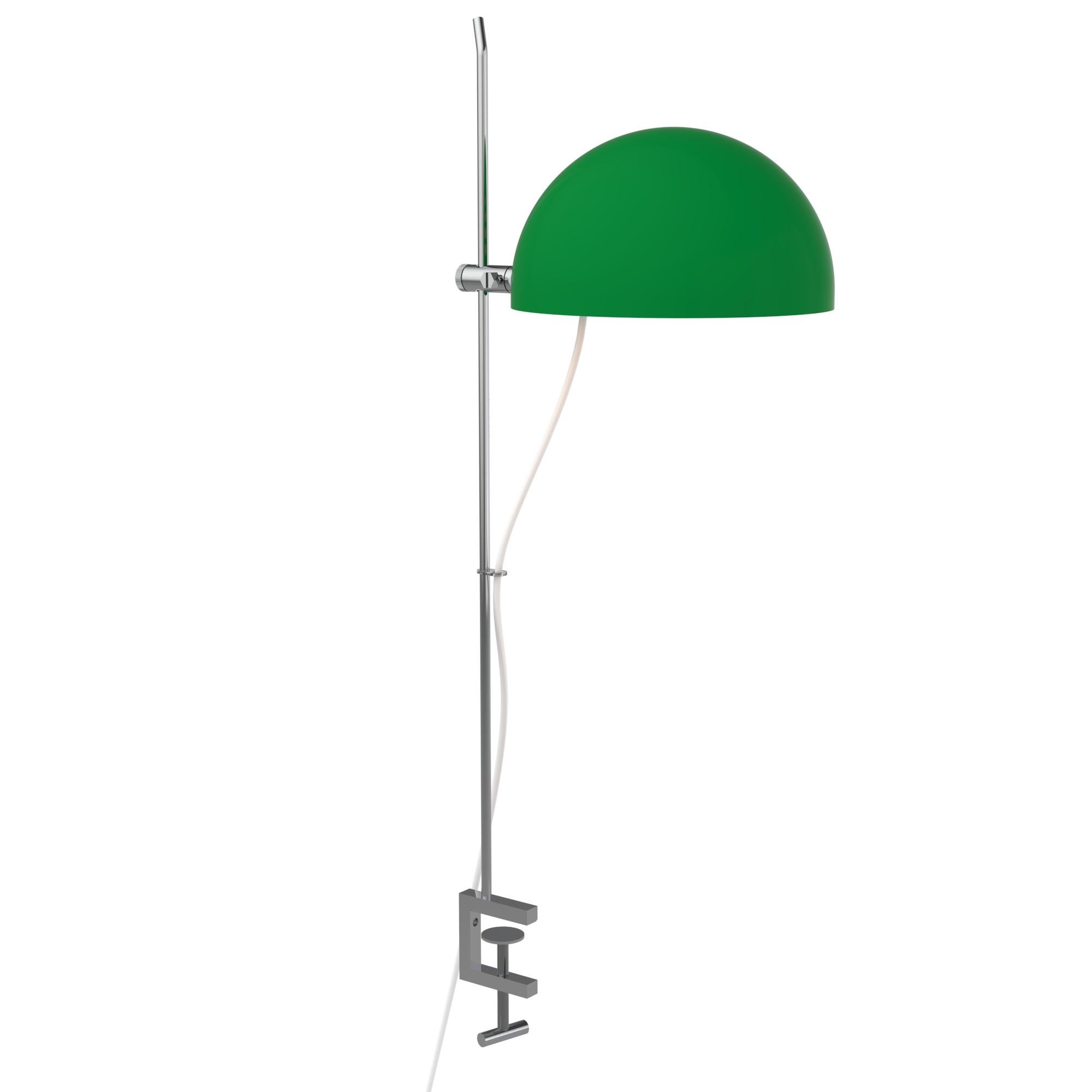 Mid-Century Modern Alain Richard 'A22F' Task Lamp in Green for Disderot For Sale