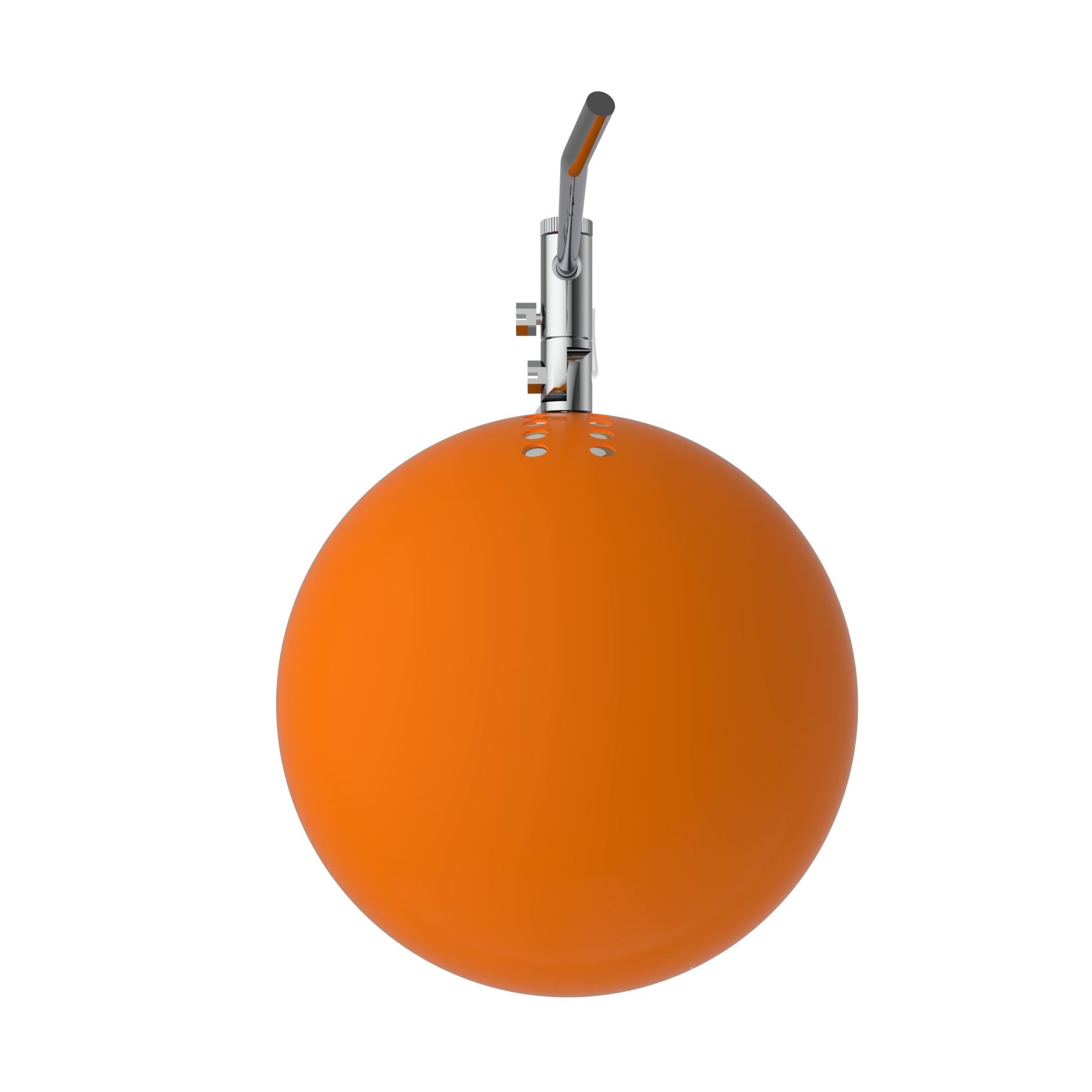 Alain Richard 'A22f' lampe à pampilles en orange pour Disderot Neuf - En vente à Glendale, CA