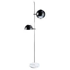 Alain Richard 'A23' Chrome and Marble Floor Lamp for Disderot