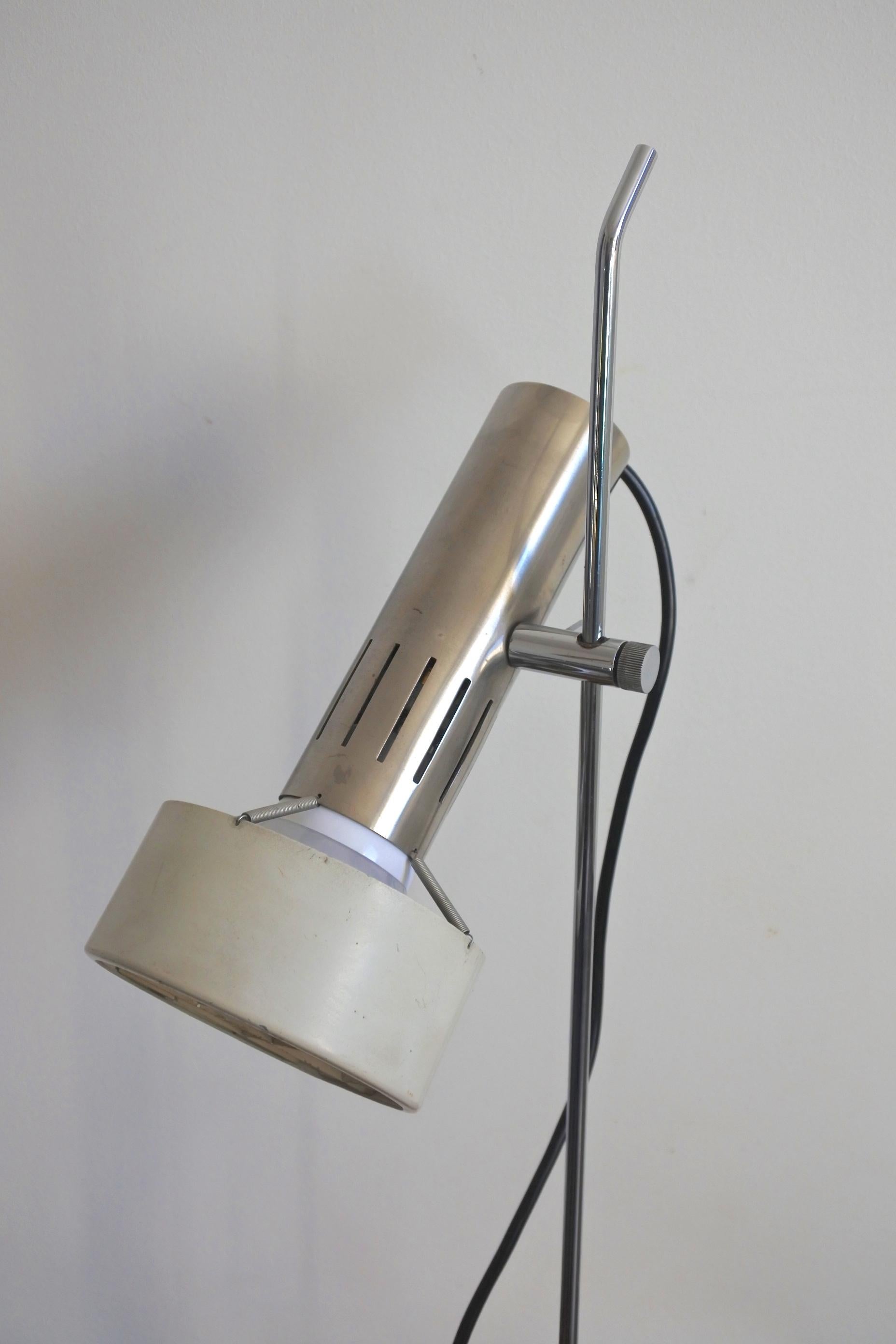 Alain Richard A4 Table Lamp with Marble Base, Ed Disderot, France, 1958 In Good Condition For Sale In La Teste De Buch, FR