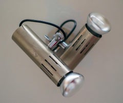 Alain Richard Double Tubular Sconce by Disderot