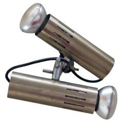 Alain Richard Double Tubular Sconce by Disderot