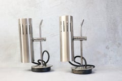 Alain Richard - Paar A5-Konsolen aus der Jahrhundertmitte um 1960 - Ära Biny, Guariche