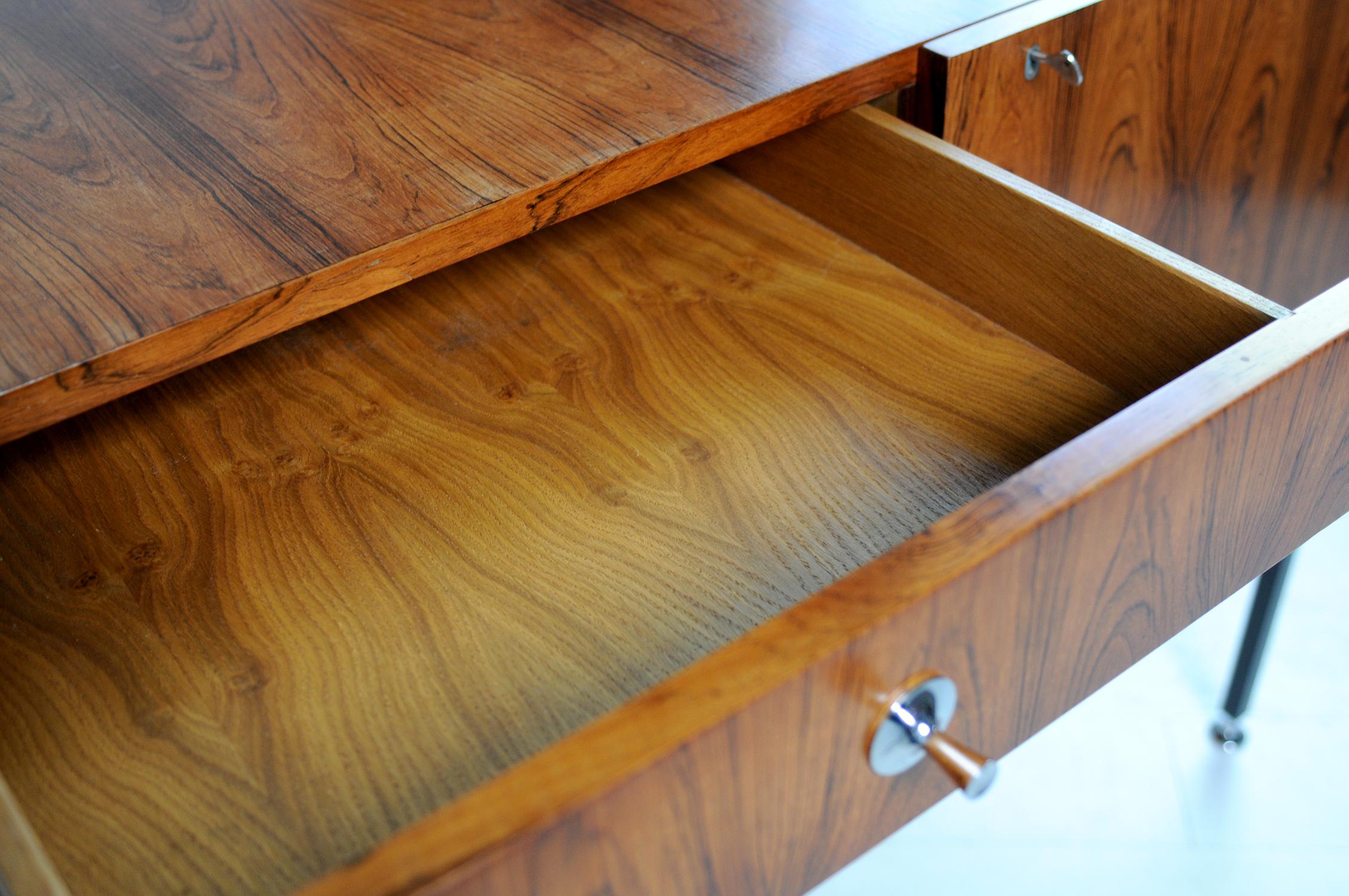 20th Century Alain Richard, Rosewood Sideboard Series 800, France, 1959