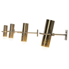 Alain Richard, Set of 4 A5 Wall Lights, France, 1960
