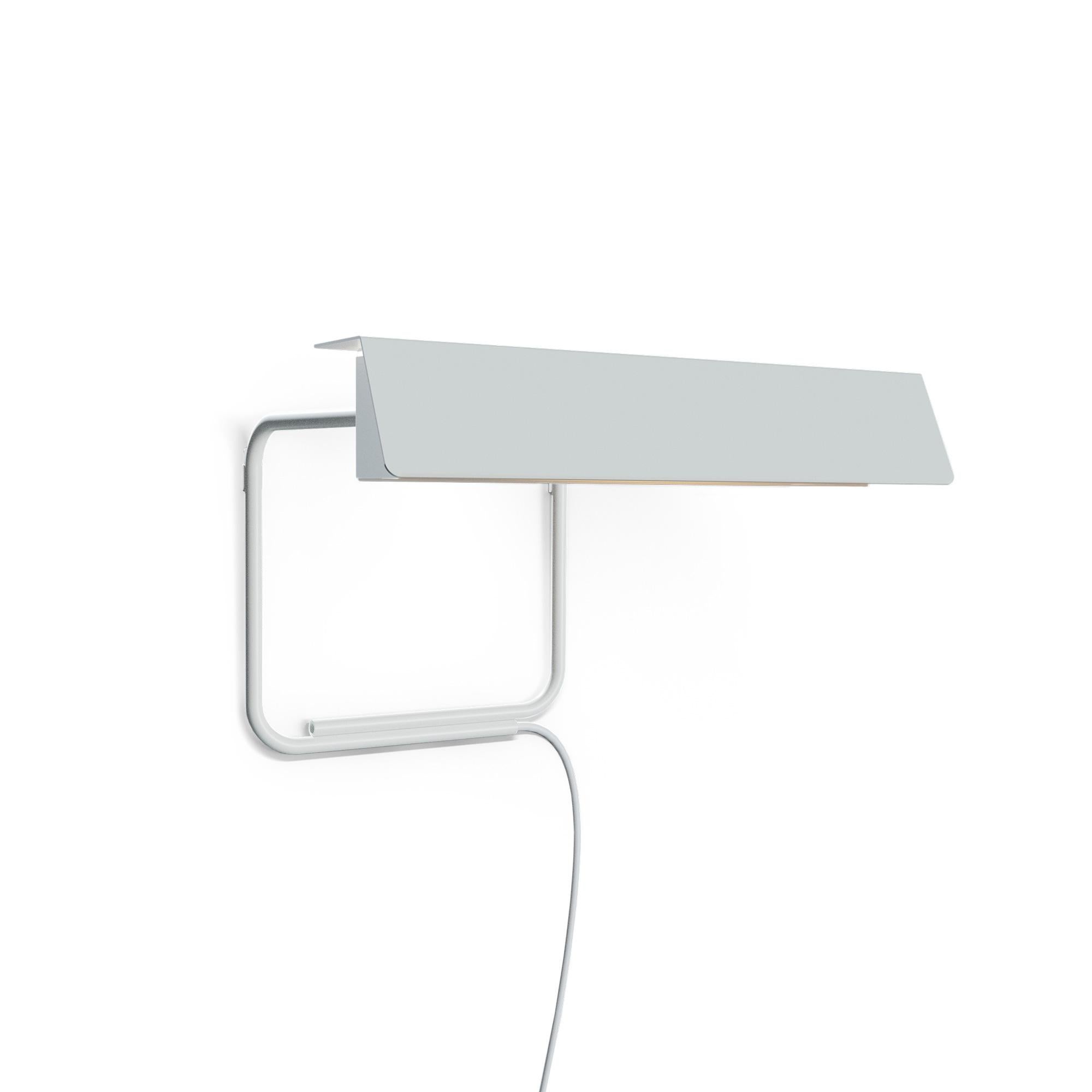 Alain Richard Wall Lamp 5980 in White for Disderot In New Condition For Sale In Glendale, CA