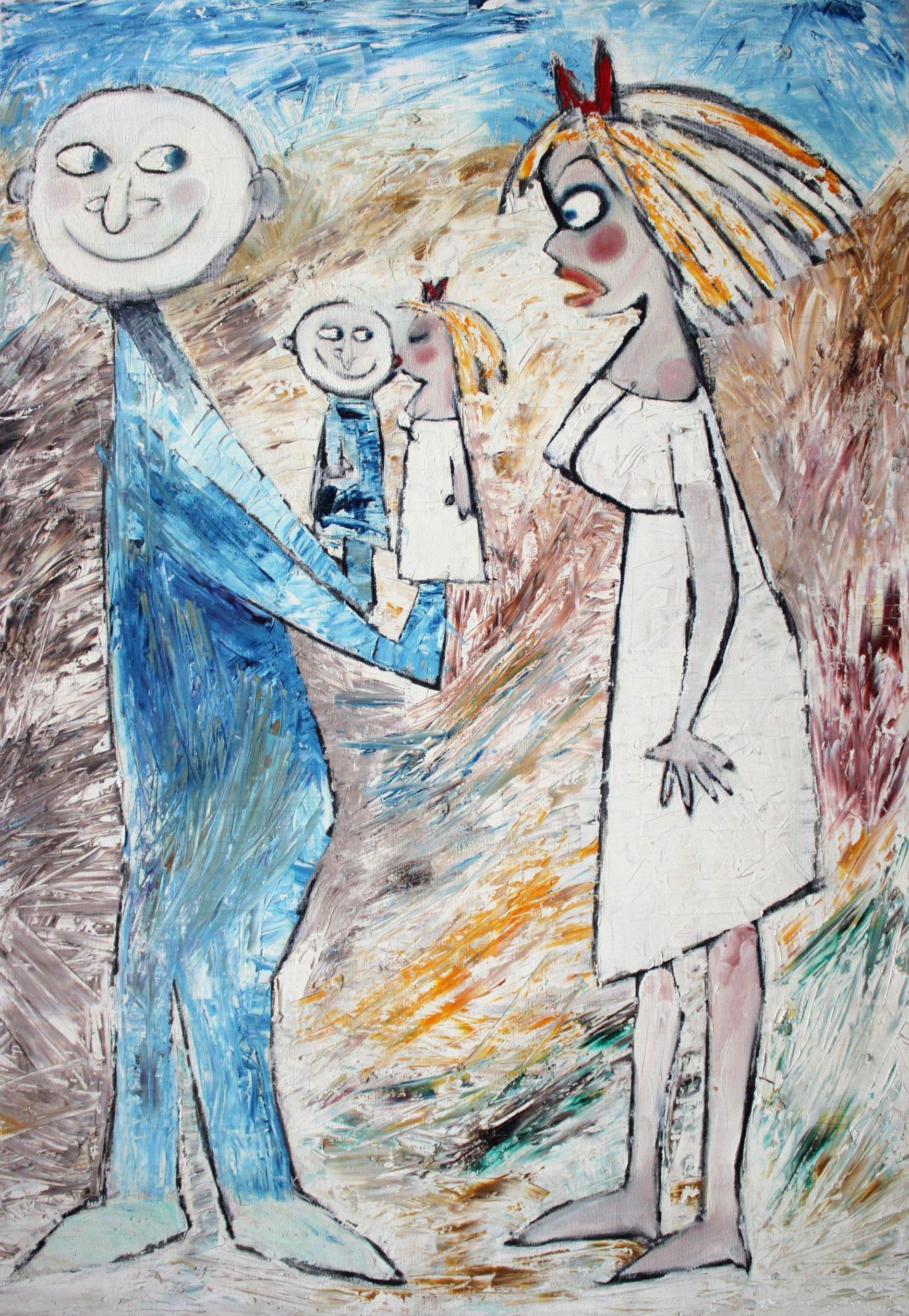 Figurative Painting di Alain Rothstein - Proposta