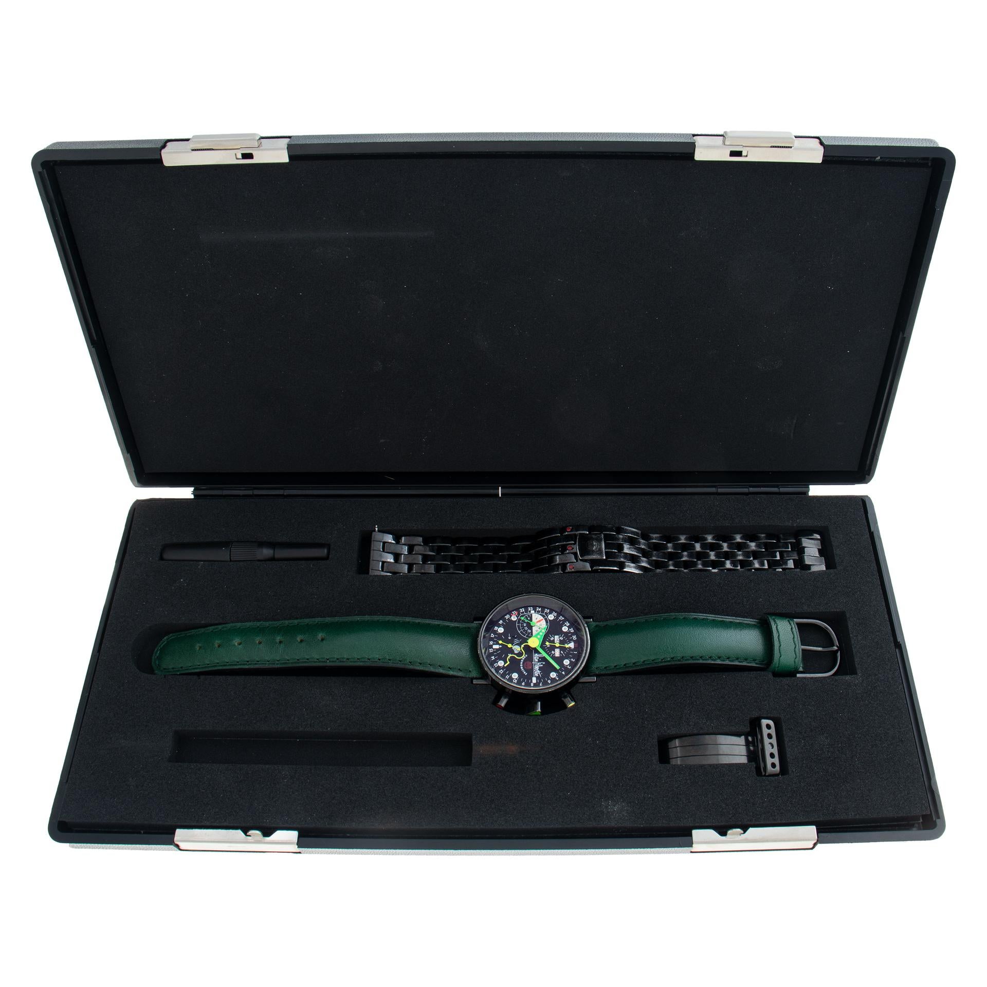 Alain Silberstein Krono 2 Edelstahl Automatik-Armbanduhr Ref1994/1405 3