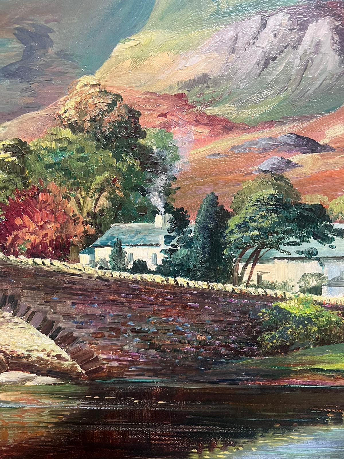 Borrowdale
by Alan. B . Charlton (British, 20th century)
oil on canvas, framed
framed: 23 x 33 inches
canvas: 20 x 30 inches
inscribed verso
provenance: private collection
condition: very good and sound condition 

Borrowdale is a picturesque valley