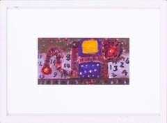 Alan Davie original oil on paper 'Numbers', 2012, signed with provenance
