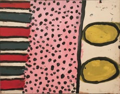 Alan Davie "Soft Bridge n°2" 1961, Acrylic on Paper applied on Canvas Abstract