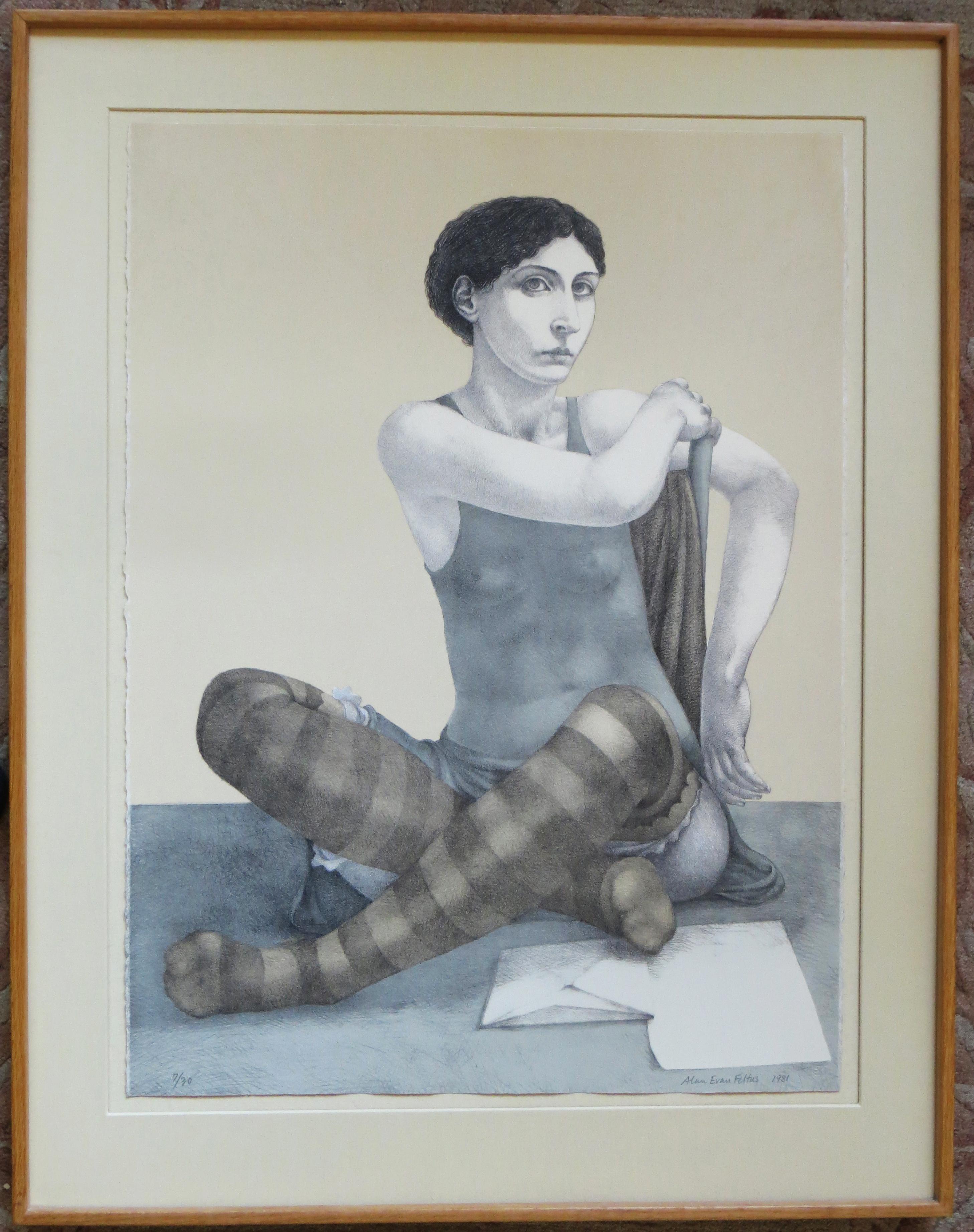 Dancer at Rest - Print by Alan Feltus
