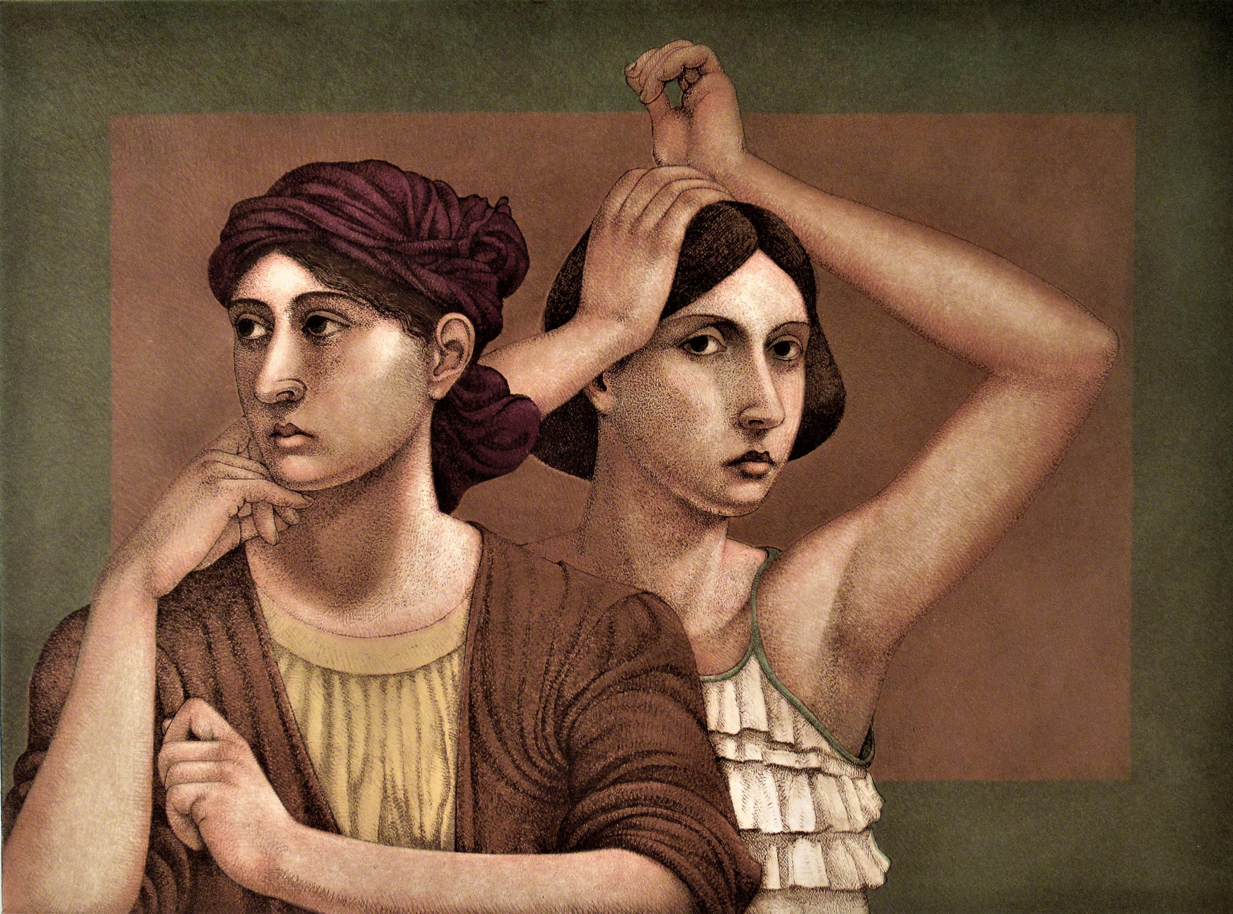 La coppia - Print di Alan Feltus