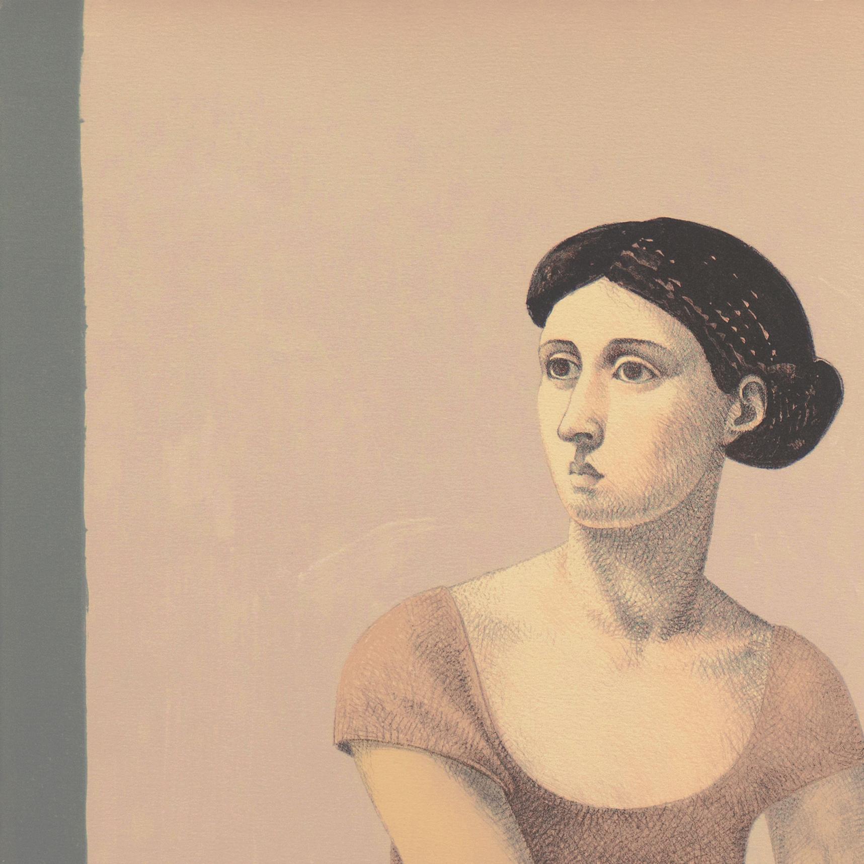 „Two Dancers“, Yale, Cooper Union, Prix de Rome, Tyler School of Art, Assisi im Angebot 8