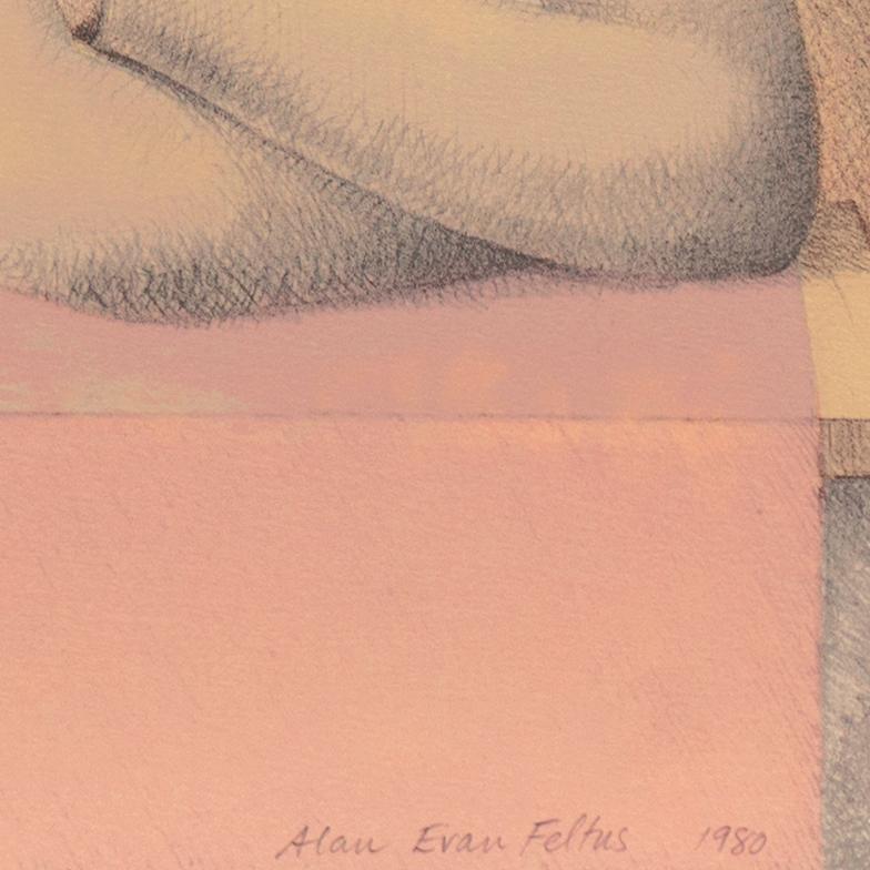 „Two Dancers“, Yale, Cooper Union, Prix de Rome, Tyler School of Art, Assisi im Angebot 1