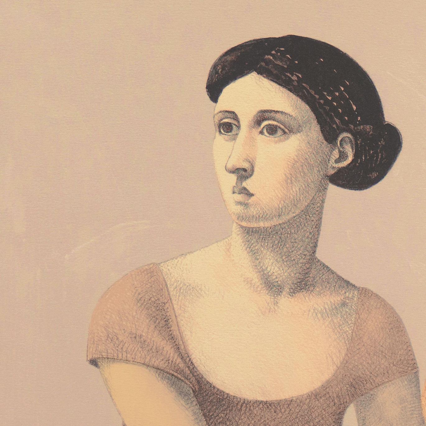 „Two Dancers“, Yale, Cooper Union, Prix de Rome, Tyler School of Art, Assisi im Angebot 5