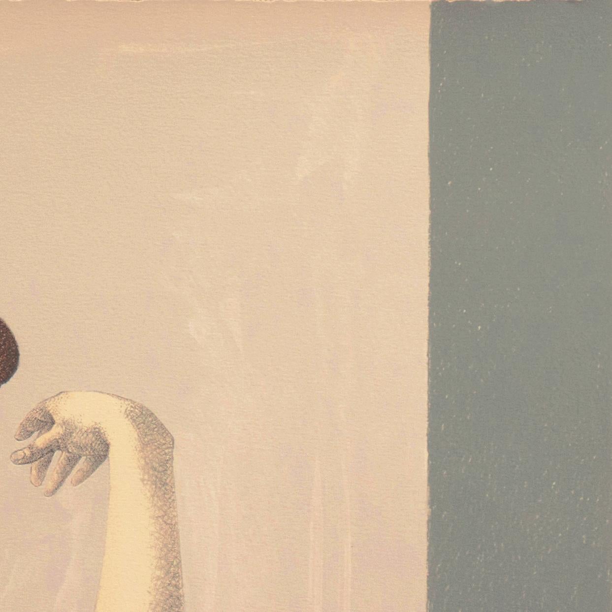„Two Dancers“, Yale, Cooper Union, Prix de Rome, Tyler School of Art, Assisi im Angebot 7