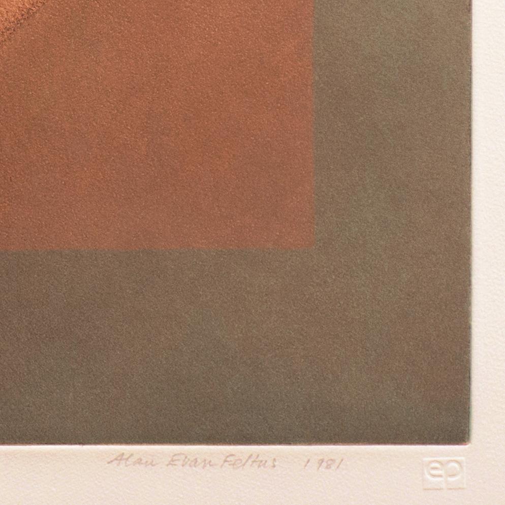 „Two Women“, Yale, Cooper Union, Prix de Rome, Tyler School of Art, Smithsonian (Moderne), Print, von Alan Feltus
