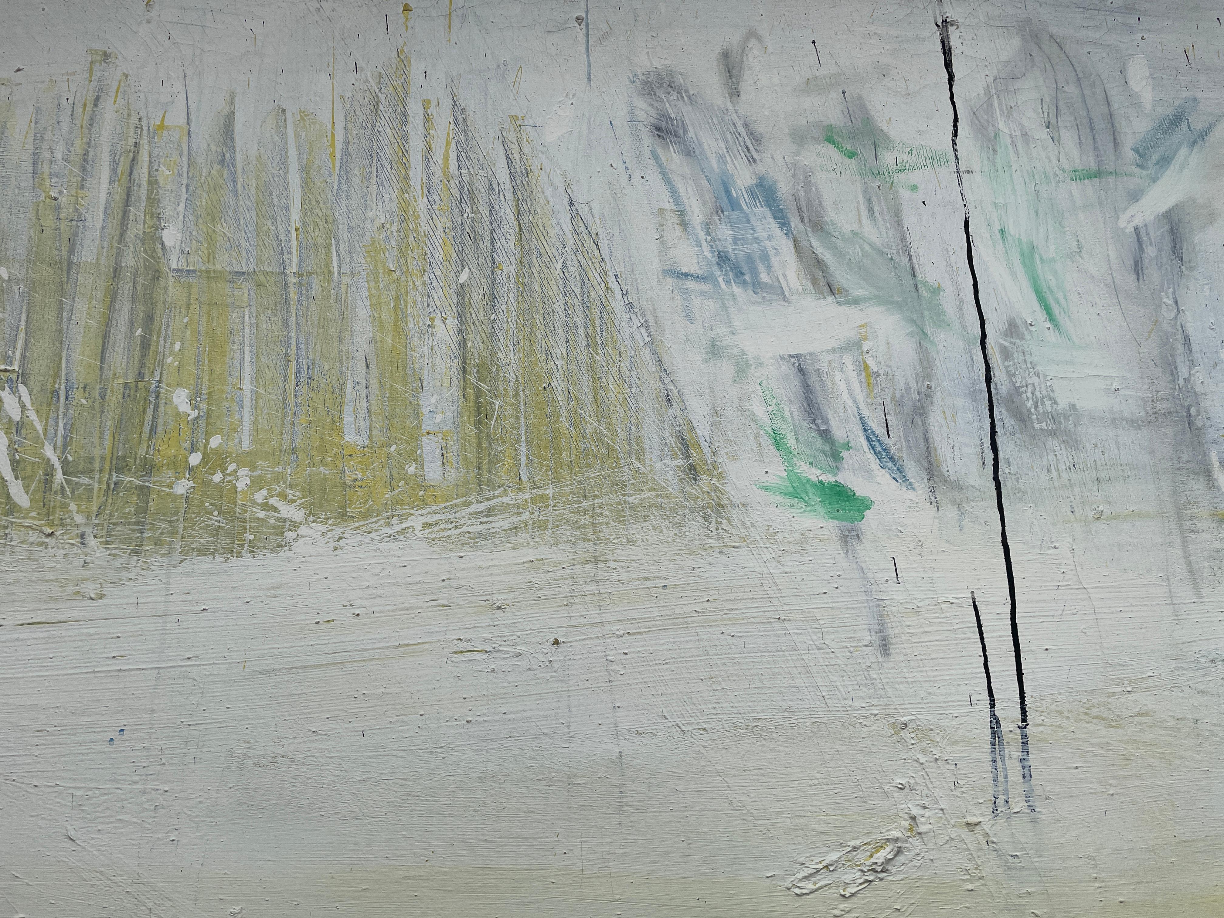 Alan Fenton (1927 - 2000)
Untitled, 1958-1960
Oil on canvas
90 x 84 inches

Fenton's quiet and contemplative nonobjective paintings and drawings were widely recognized for their demanding yet understated means of revealing a serious and sober