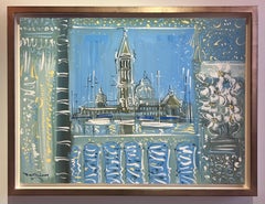 De la Daniele, Venecia Paisaje mediterráneo Paisaje urbano, Raoul Dufy