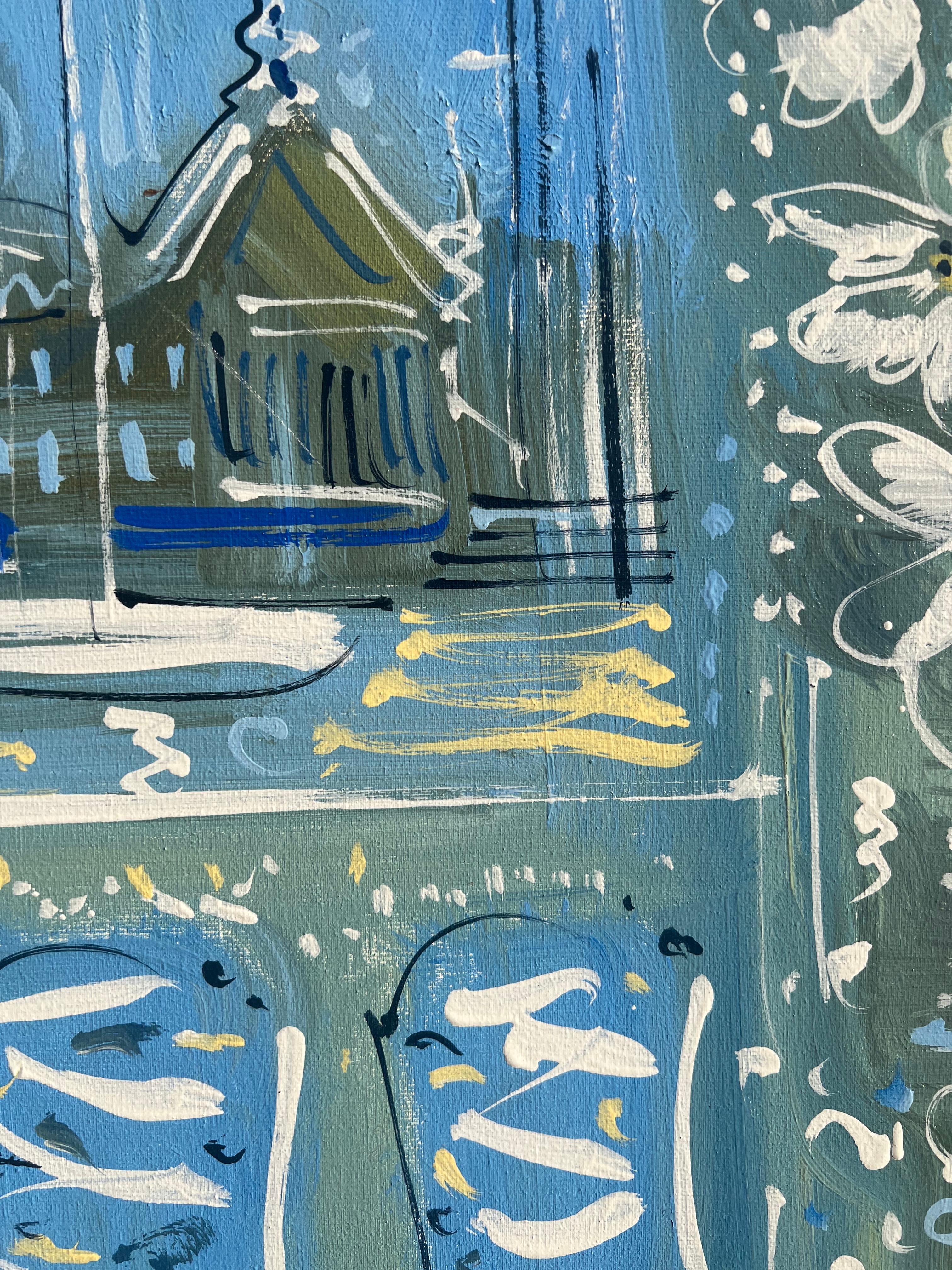From the Daniele, Venice Mediterranean landscape City Scape, Raoul Dufy im Angebot 2