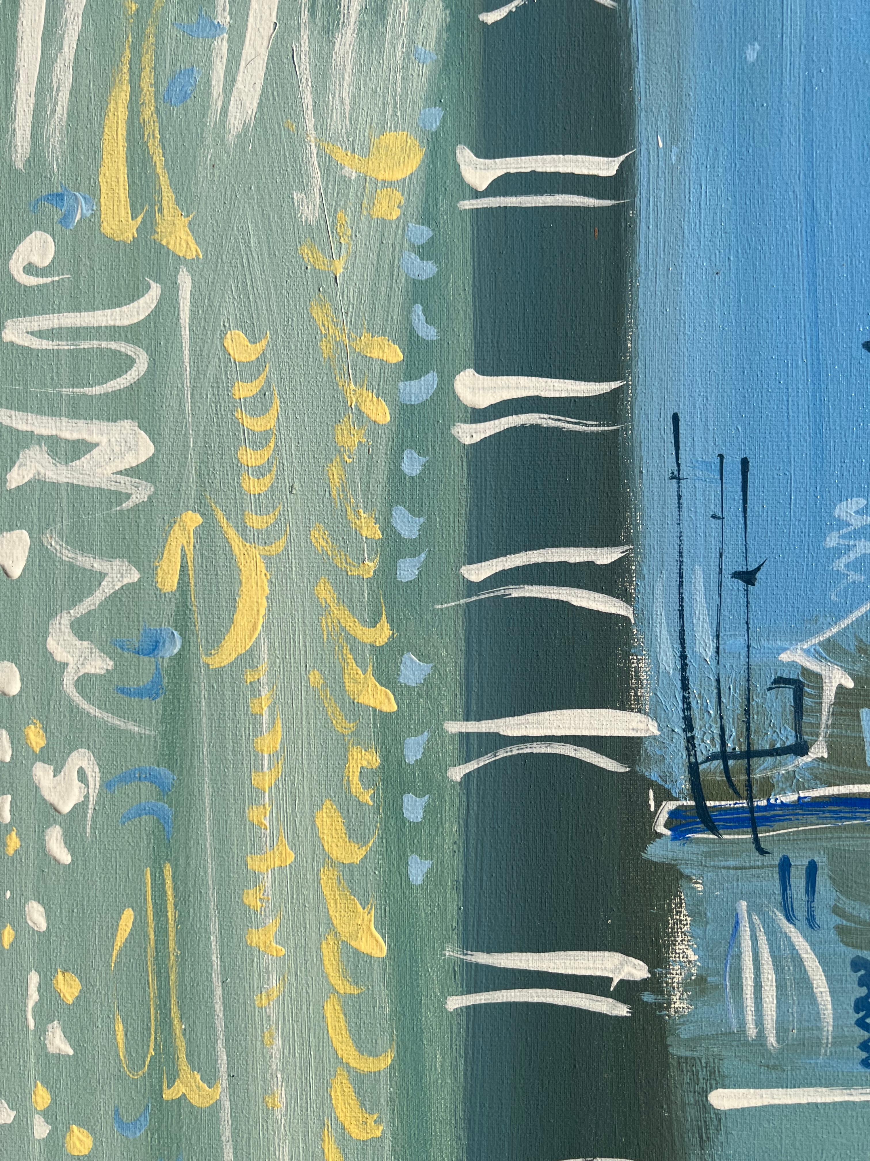 From the Daniele, Venice Mediterranean landscape City Scape, Raoul Dufy im Angebot 4