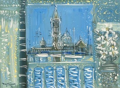 From the Daniele, Venice Mediterranean landscape City Scape, Raoul Dufy