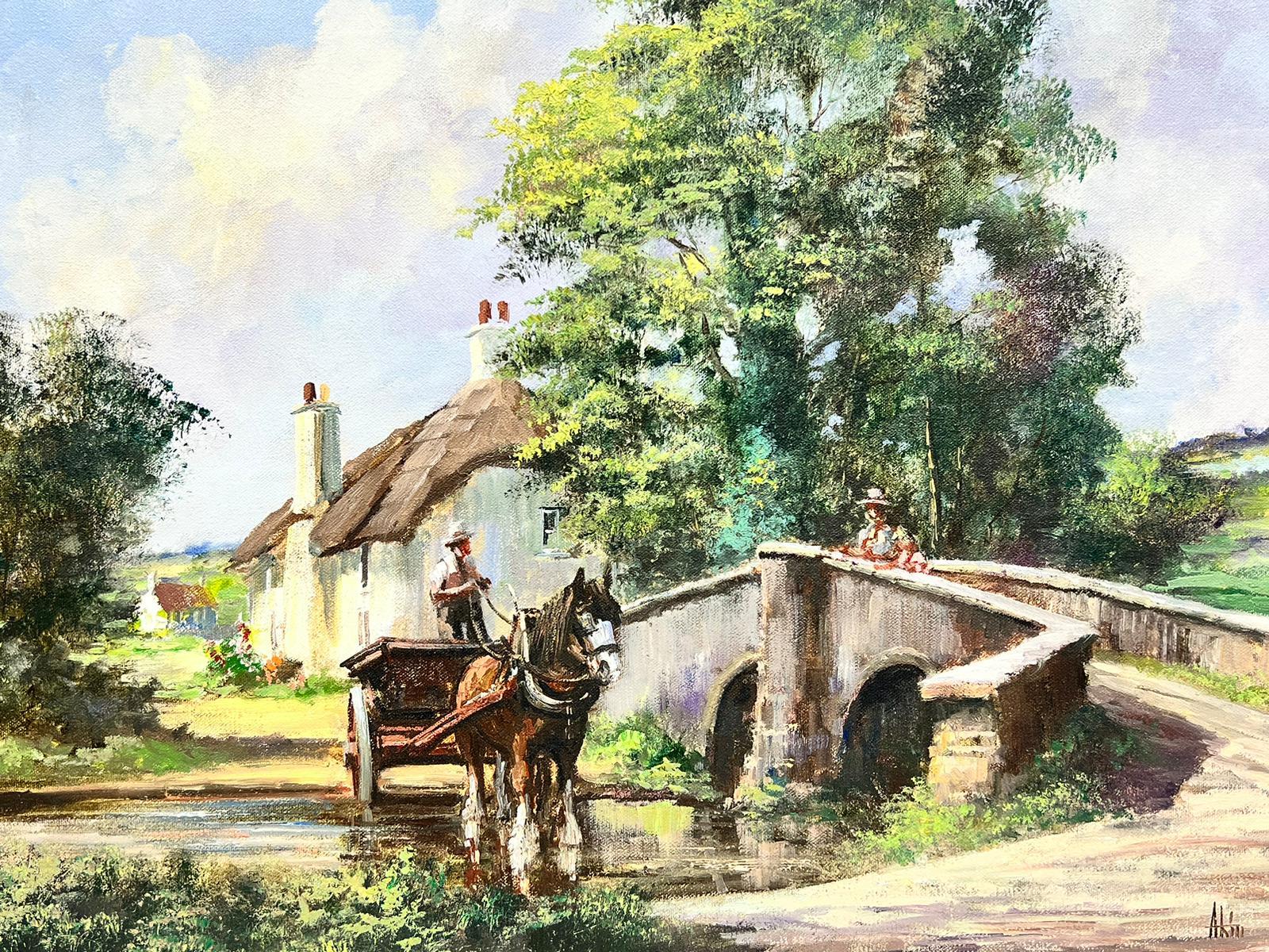 Alan King (British 20th century)
signed oil on canvas, framed
framed: 19 x 23 inches
canvas: 16 x 20 inches
provenance: private collection, England 
condition: overall very good and ready to enjoy