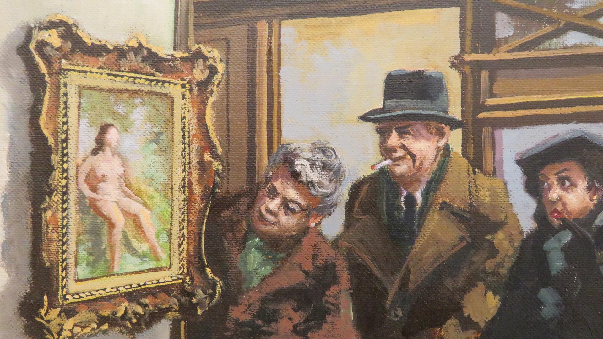 ARTISTA: Alan King (1930-2017) Britannico 

TITOLO: 