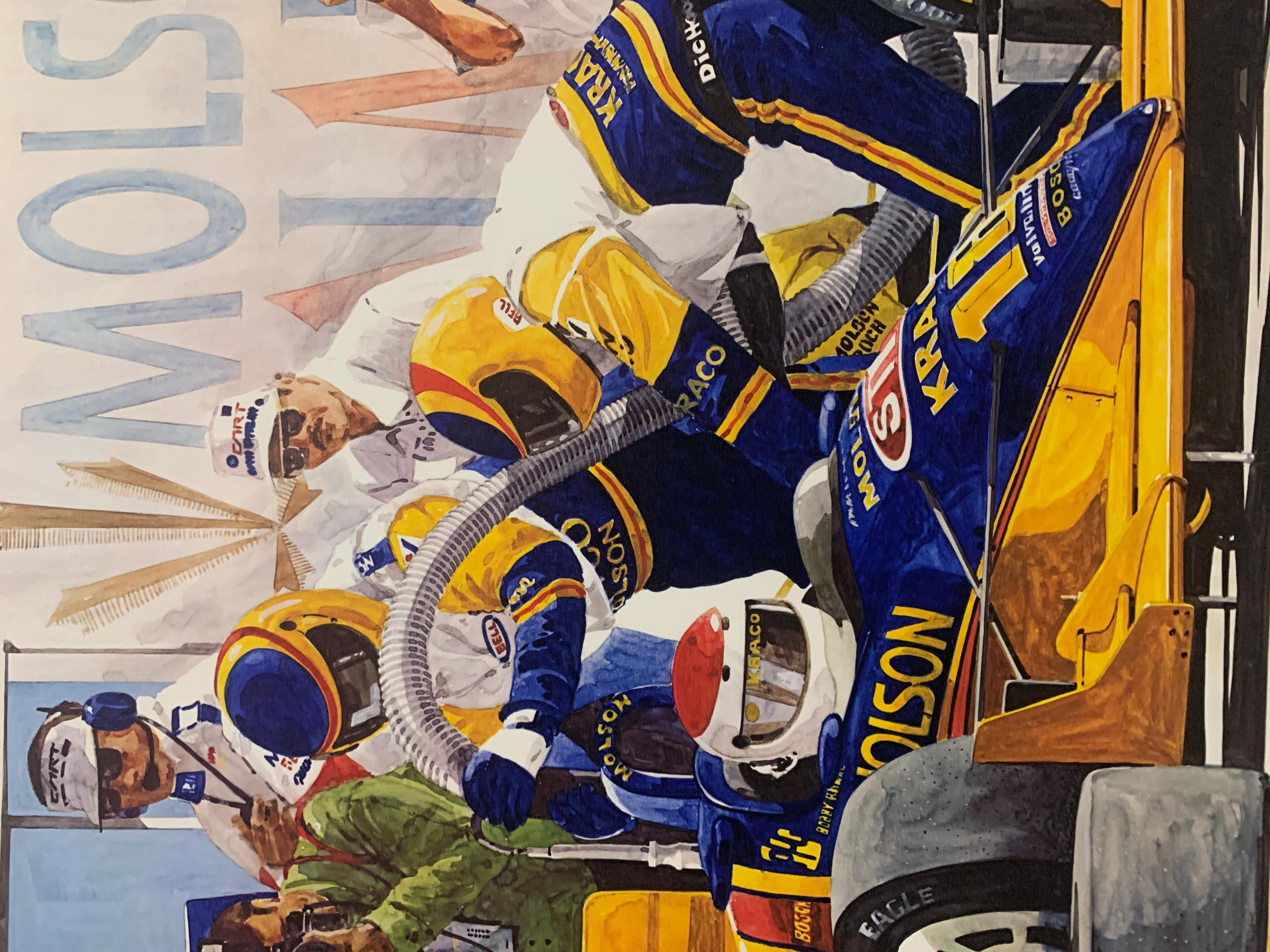 Seconds Count - Print by Alan Kingsland